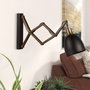 Opviq Sivani - MR - 725 Lámpara de pared negra y vintage